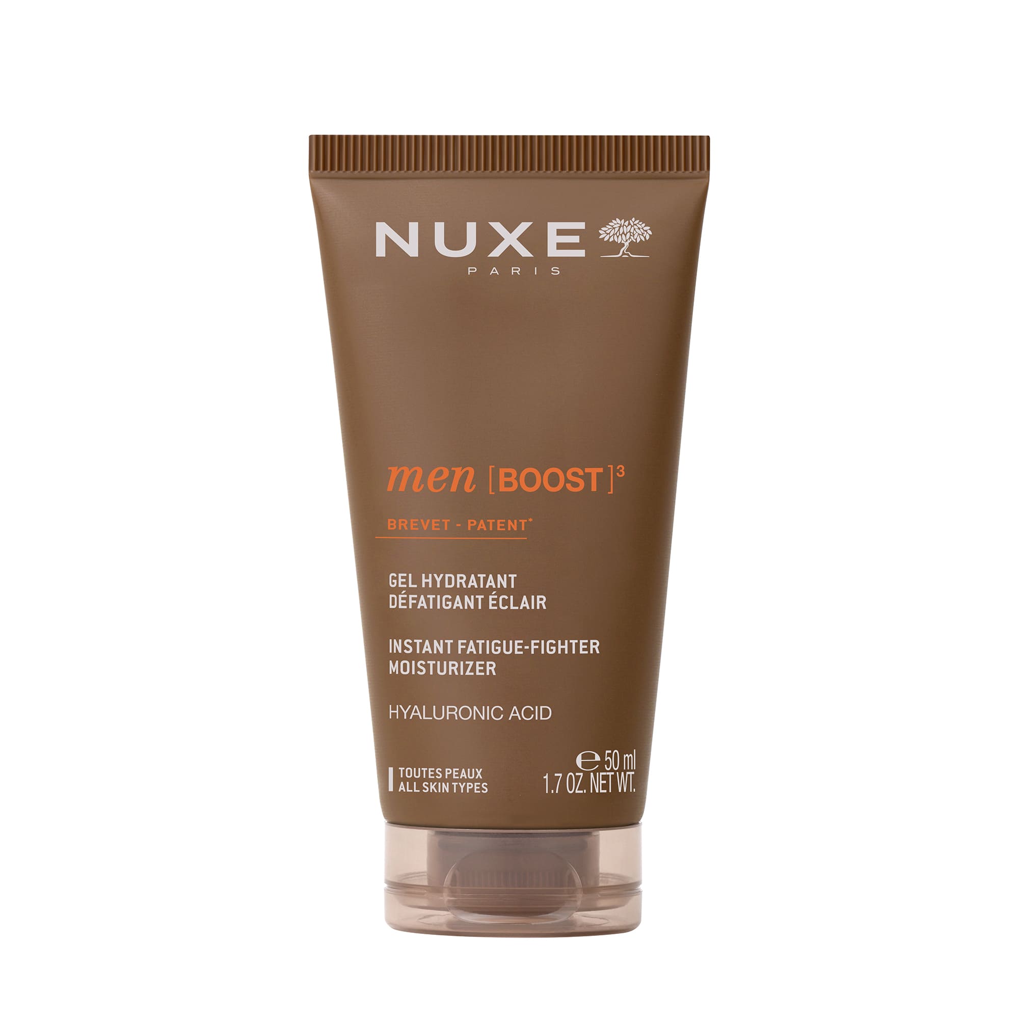 NUXE Men Gel hidratantă față Energizzante Uomo, 50 ml