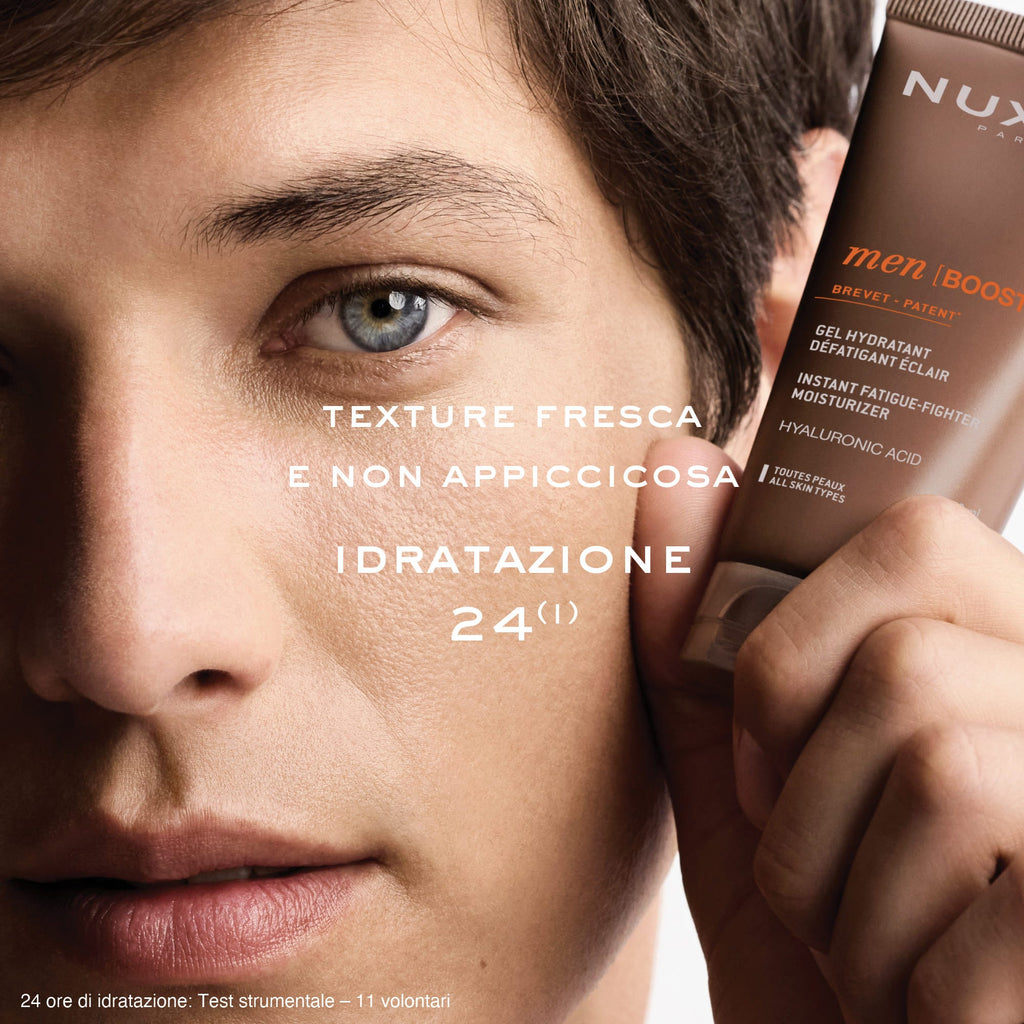 NUXE Men Gel hidratantă față Energizzante Uomo, 50 ml