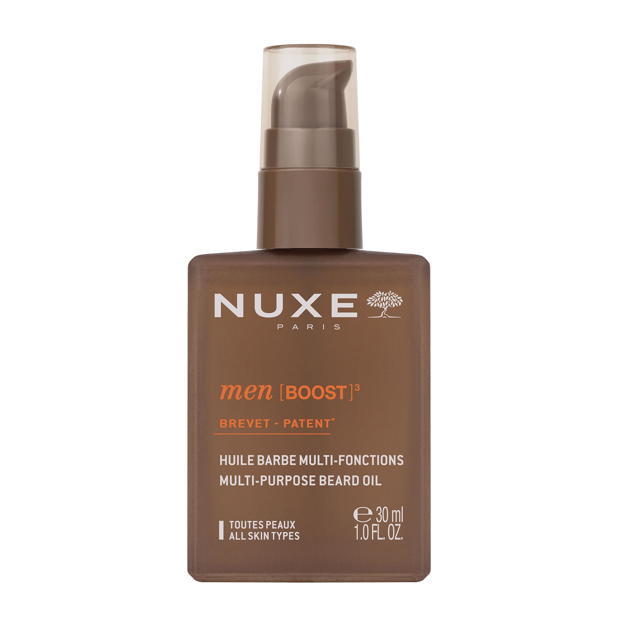 NUXE Men Ulei de barbă cu acțiune multiplă, 30 ml