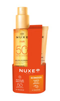 NUXE Sun Duo Ulei solar față și corp SPF50, 150 ml + șampon după plajă, 100 ml