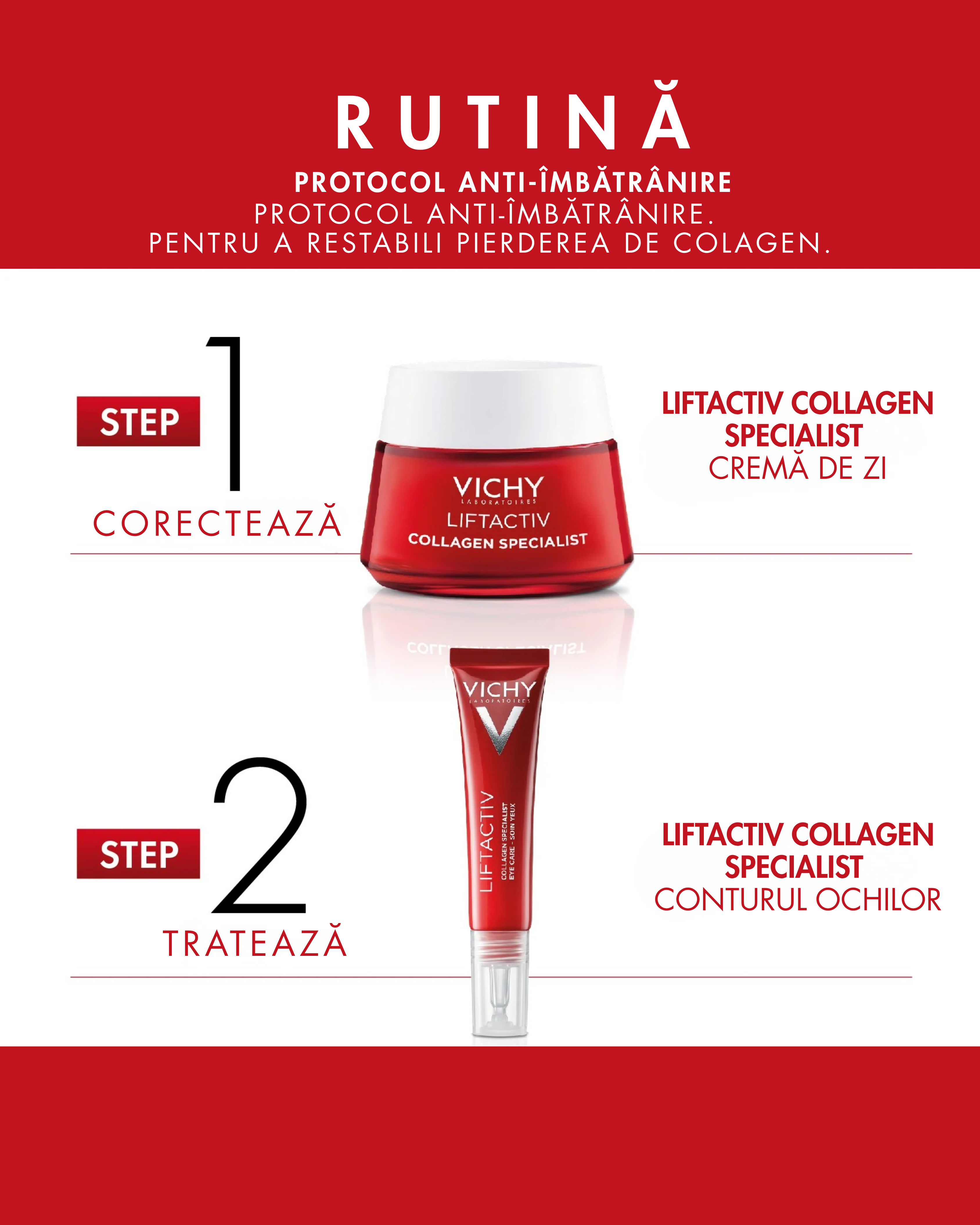 Setul Cadou Vichy Liftactiv Collagen Specialist
