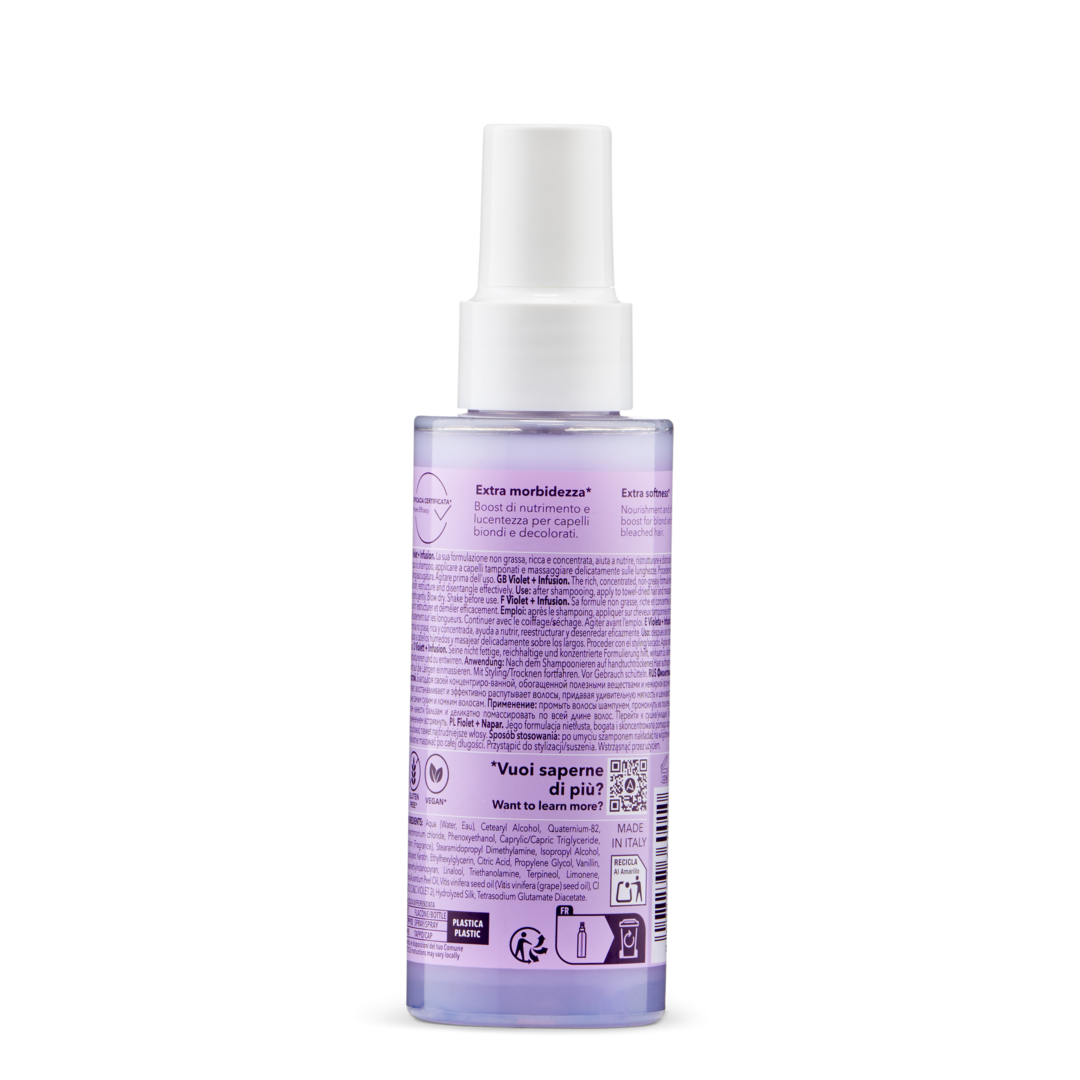 ALAMA No-Yellow Blonde Spray fără clătire pentru păr blond, 100 ml
