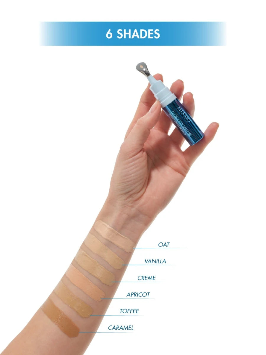 MIAMO Global Eye Defence Sunscreen Concealer SPF 30 Corector iluminator pentru conturul ochilor Anti-rid și Anti-pungi Vanilla 7,5 ml