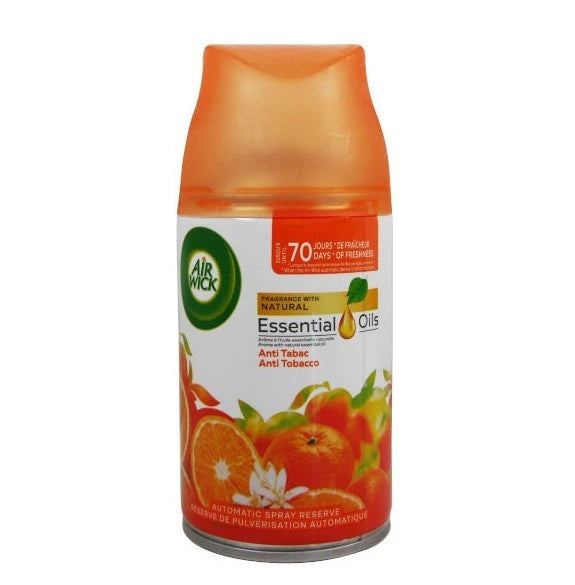 AIR WICK Rezervă Freshmatic Anti-tutun, Portocală și Bergamotă, 250 ml