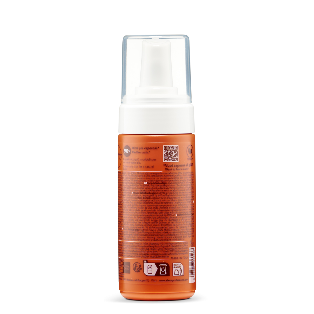 ALAMA Curl Soft Mousse Spumă pentru definirea buclelor, 150 ml