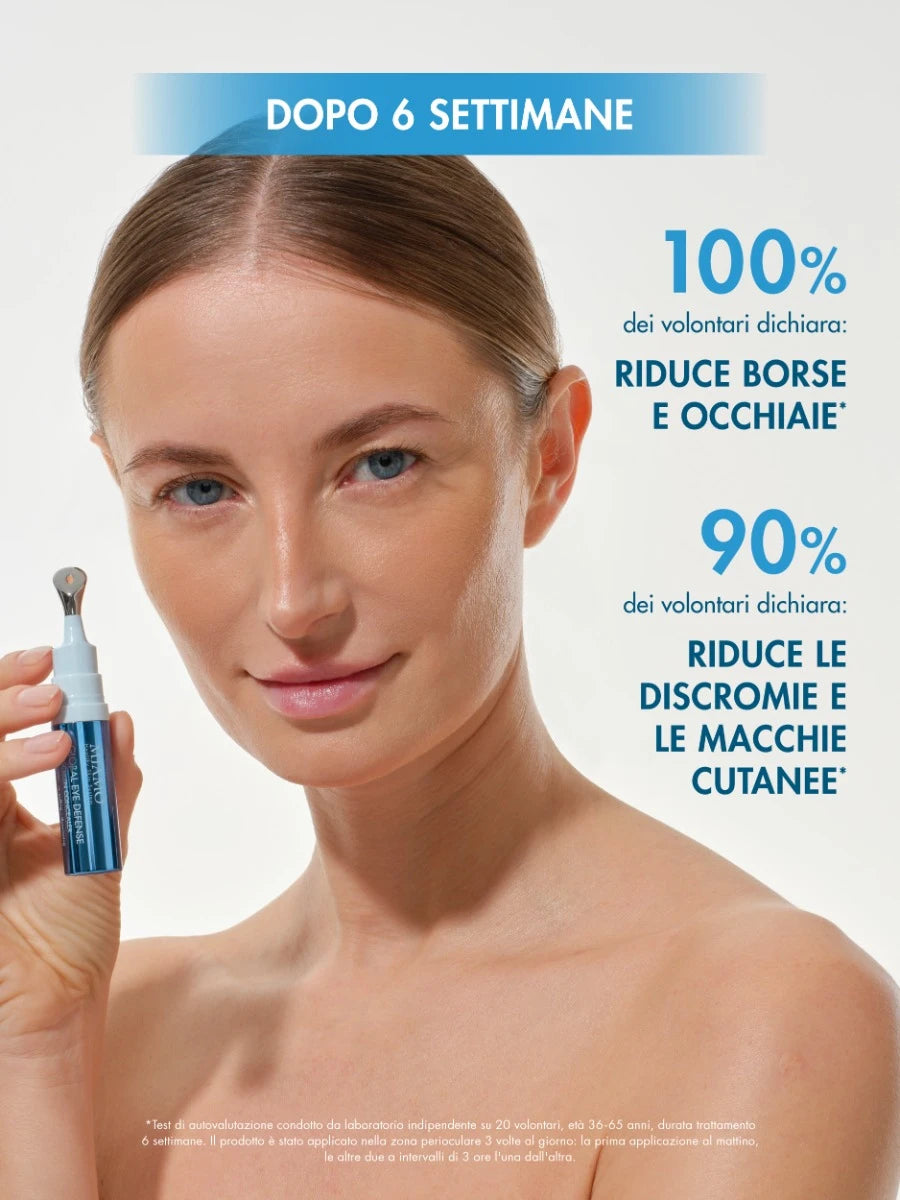 MIAMO Global Eye Defence Sunscreen Concealer SPF 30 Corector iluminator pentru conturul ochilor Anti-rid și Anti-pungi Vanilla 7,5 ml