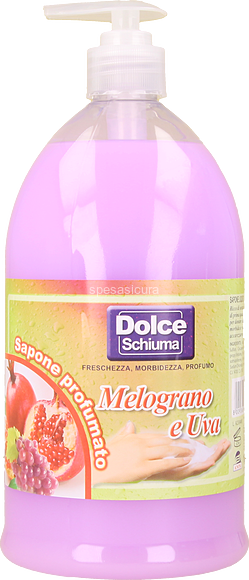 DOLCE SAPONE Săpun lichid Rodie și Struguri, 1 L