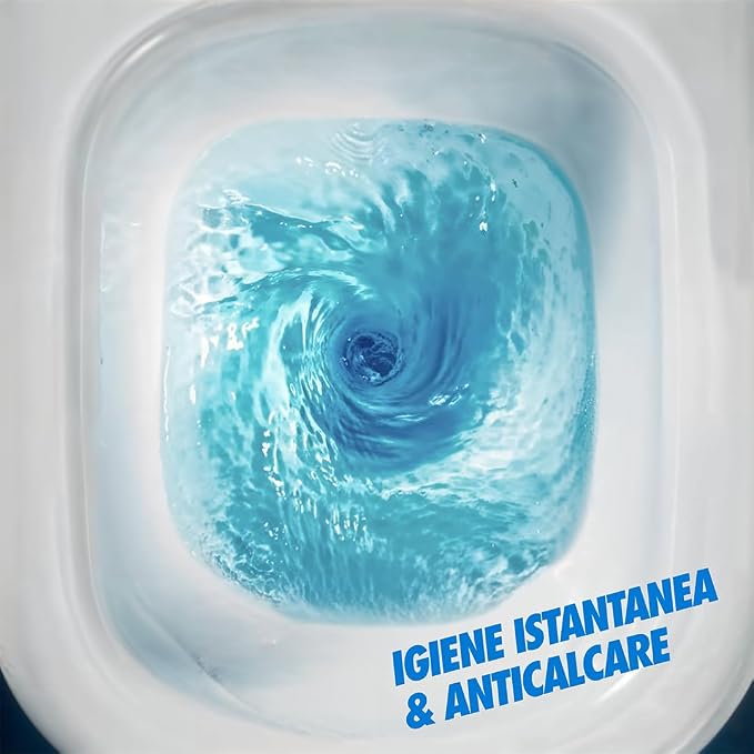 WC NET Brilliant Gel Salty Breeze – gel igienizant și anticalcar pentru WC, 700 ml