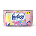 FANTASY hârtie igienică roz, 3 straturi, 6 role