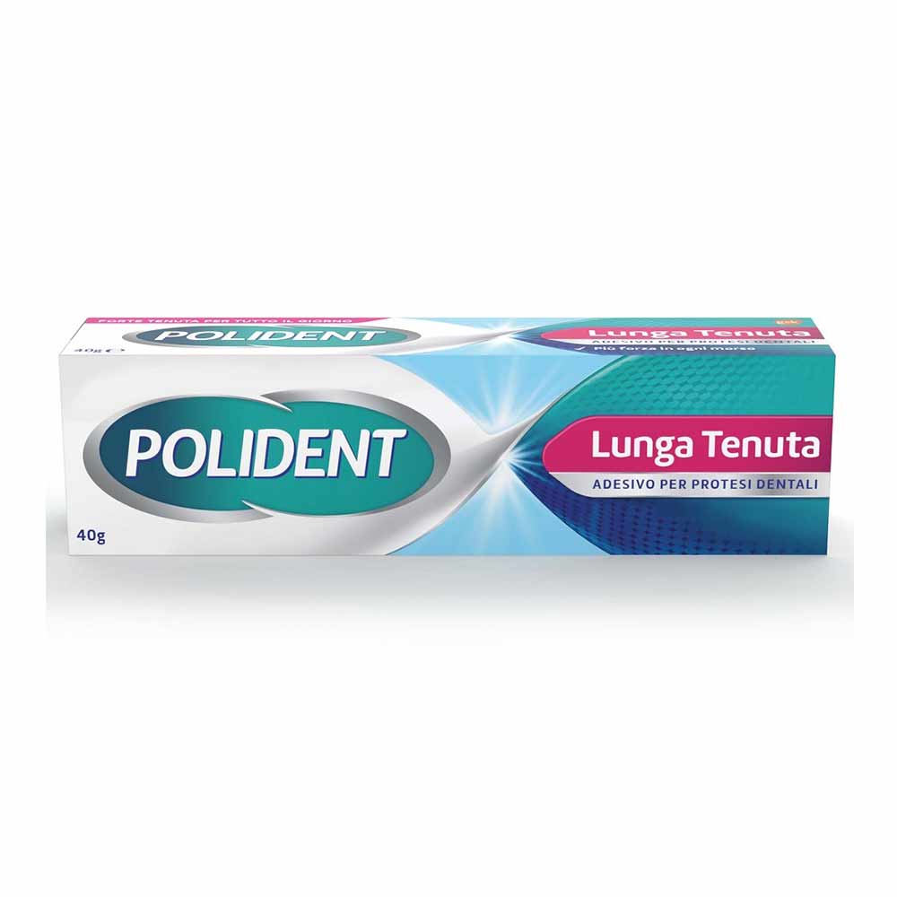 POLIDENT Fixare de Lungă Durată Adeziv pentru Proteză Dentară, gust mentă, 40 g