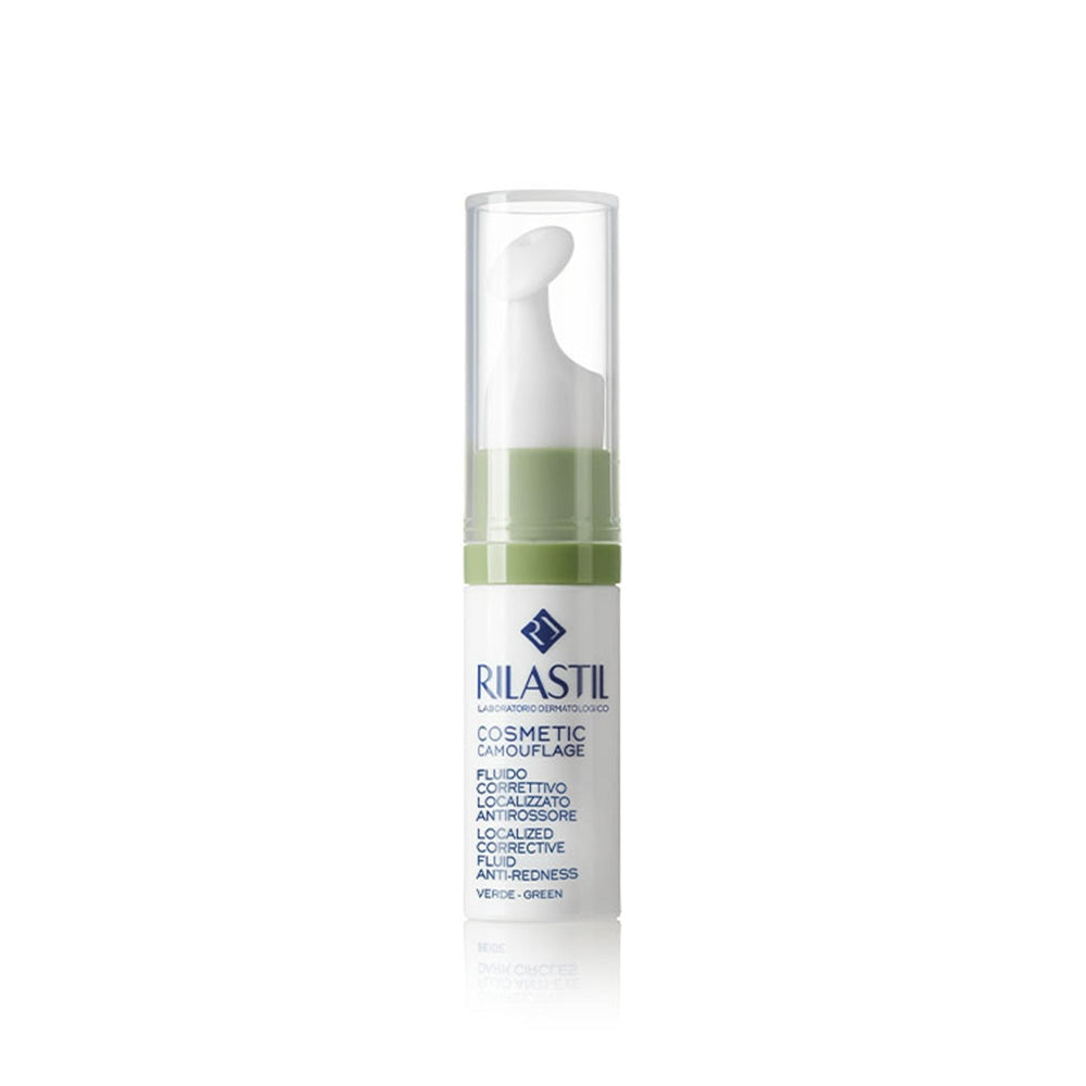 RILASTIL Camouflage Fluid Corector verde pentru roșeață