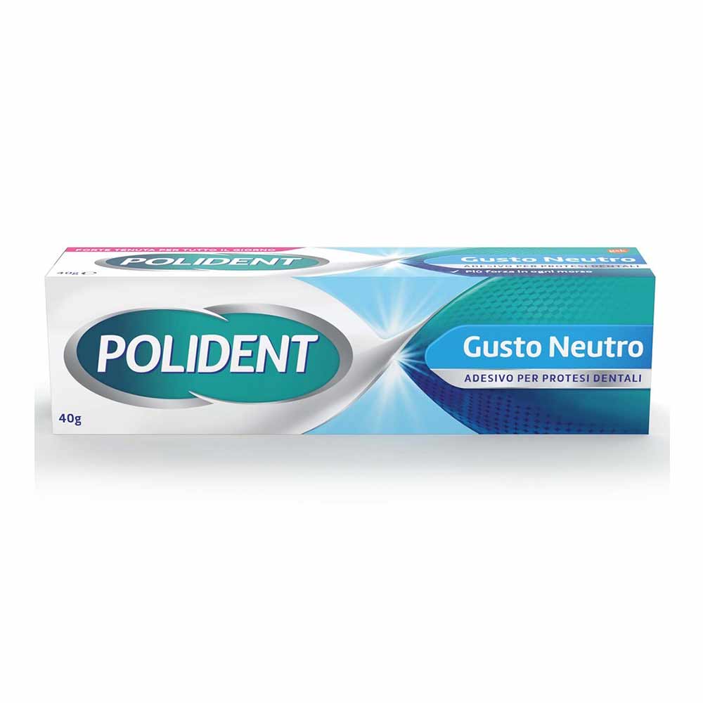 POLIDENT Adeziv pentru Proteză Dentară, fixare zilnică, gust neutru, 40 g