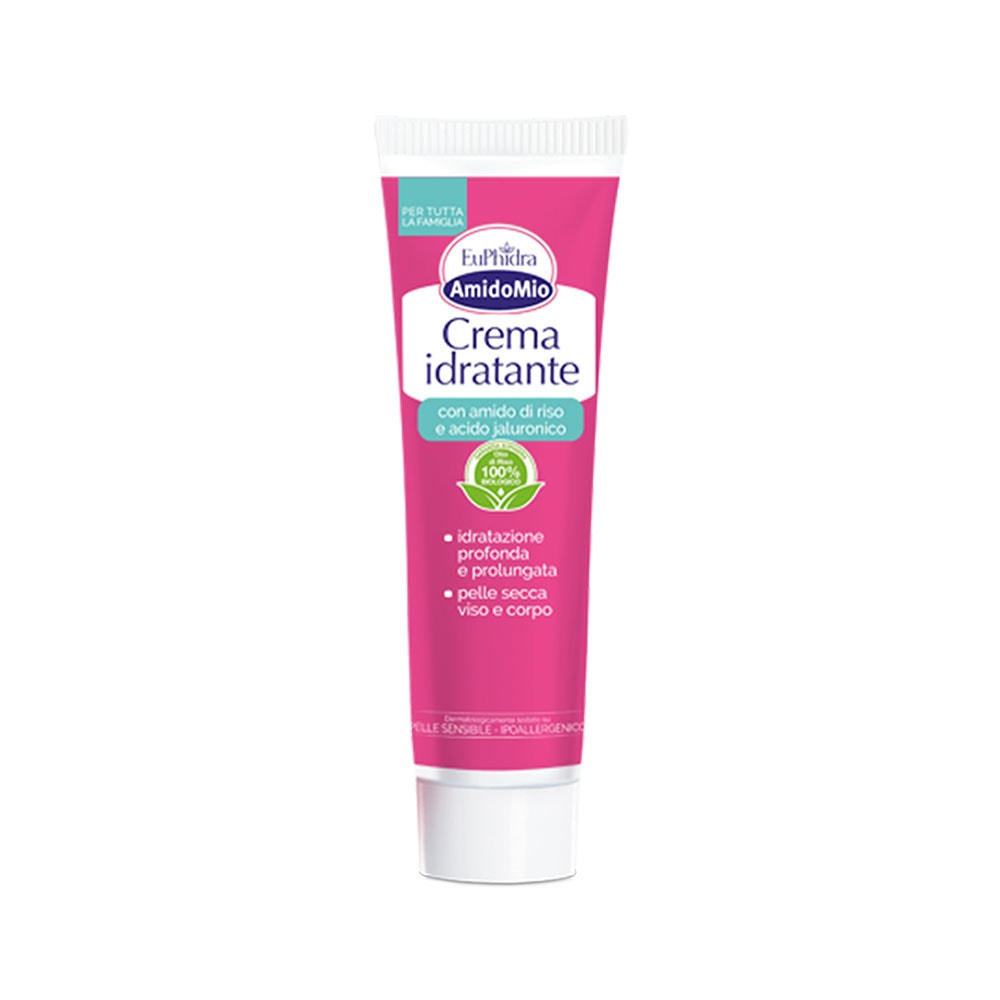 EUPHIDRA AmidoMio Cremă Hidratantă cu Hidratare Prelungită, 50 ml