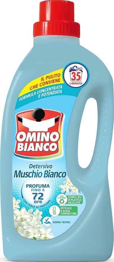 OMINO BIANCO Detergent lichid pentru rufe Muschio Bianco, 2240 ml