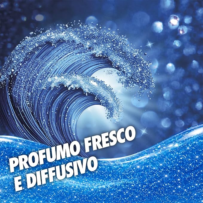 WC NET Brilliant Gel Salty Breeze – gel igienizant și anticalcar pentru WC, 700 ml