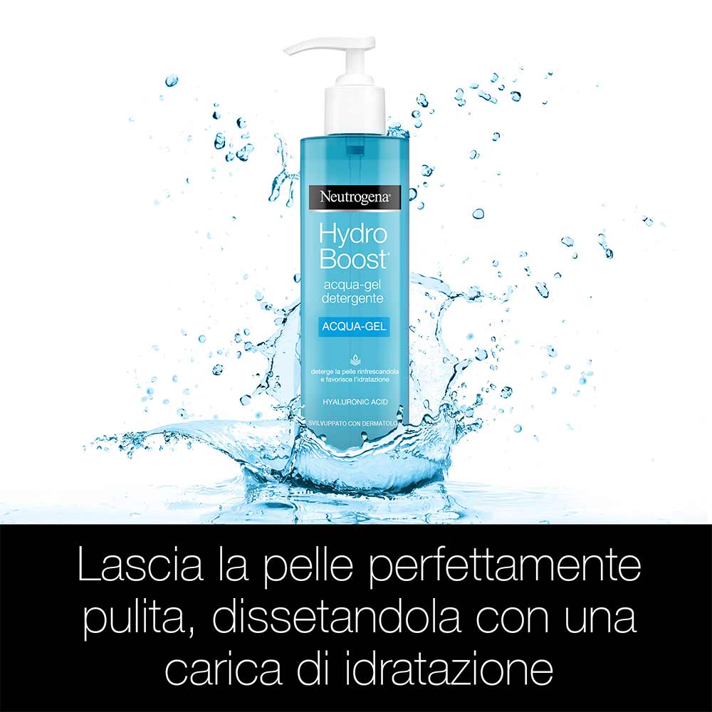 NEUTROGENA Hydro Boost - Water Gel Cleanser - gel de curățare, 200ml