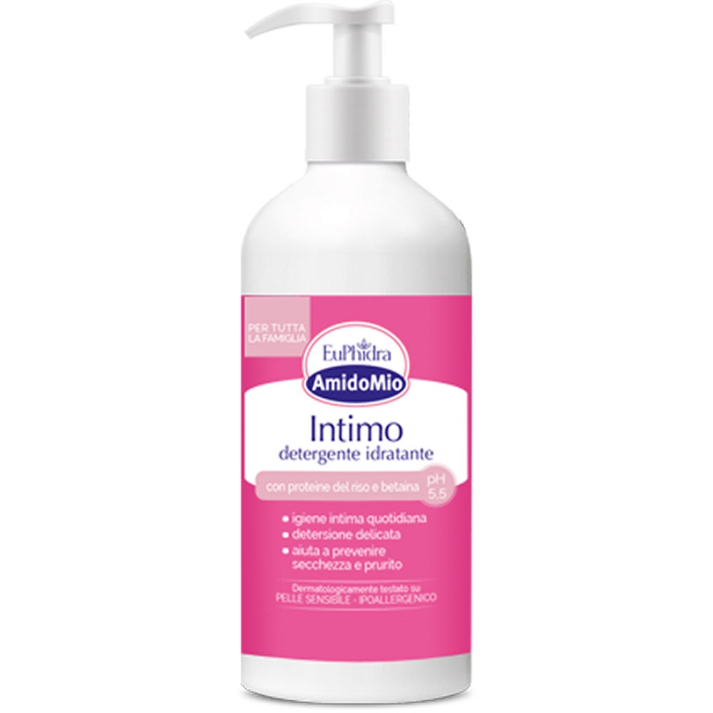 EUPHIDRA AmidoMio Detergent Intim Hidratant pH 5.5, 500 ml