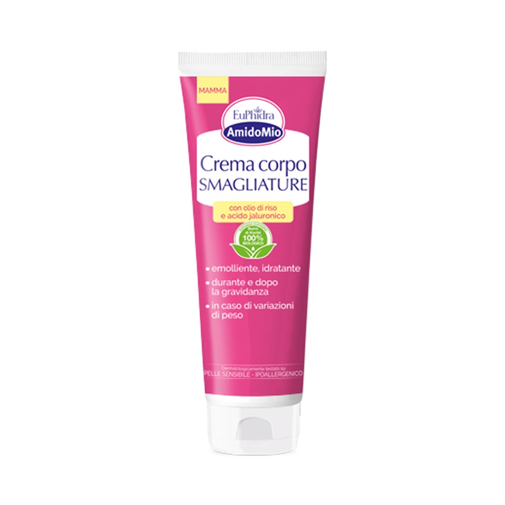 EUPHIDRA AmidoMio Cremă de Corp pentru Vergeturi, 200 ml
