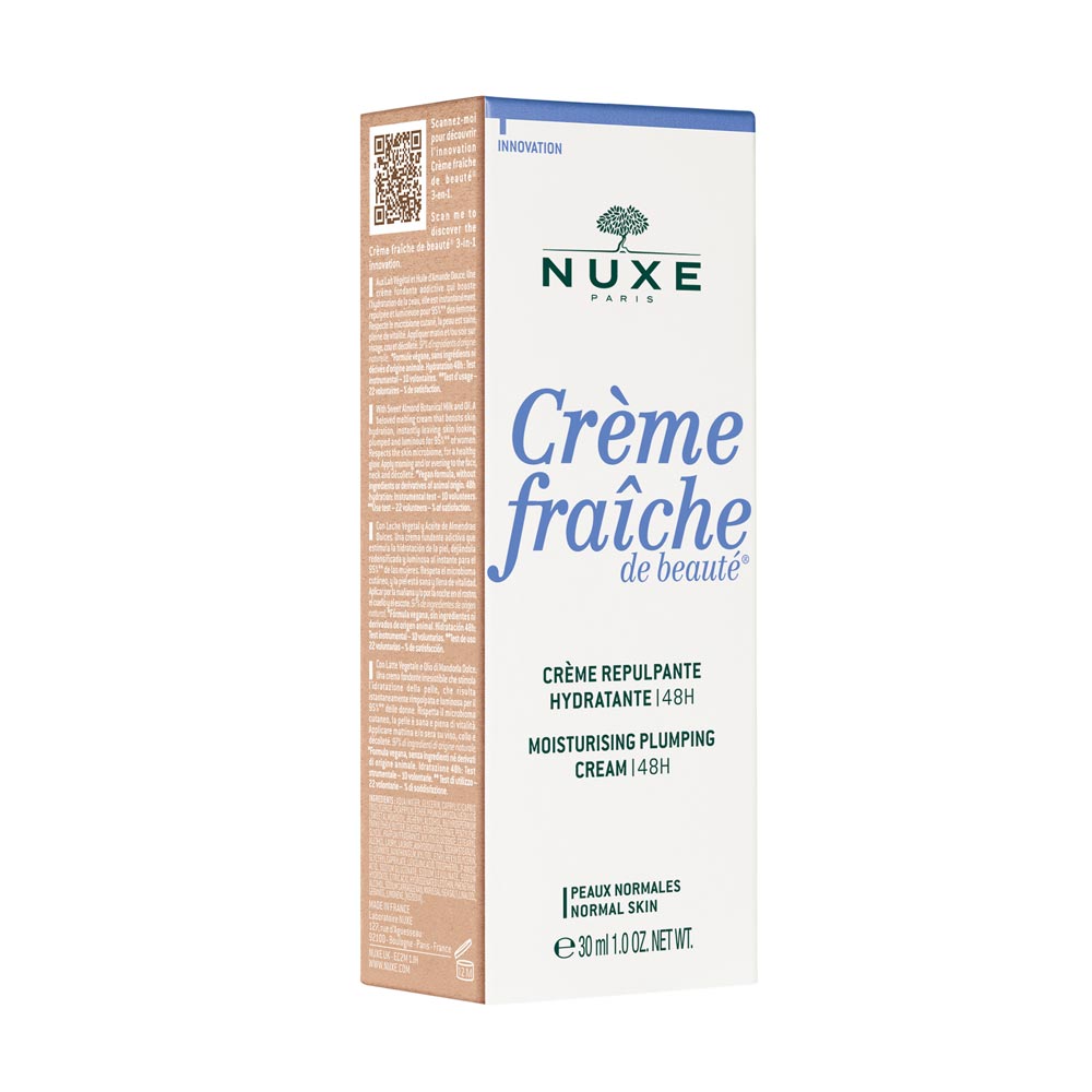 NUXE Crème Fraiche de Beauté Cremă hidratantă cu efect de volum 48H, pentru piele normală, 30 ml