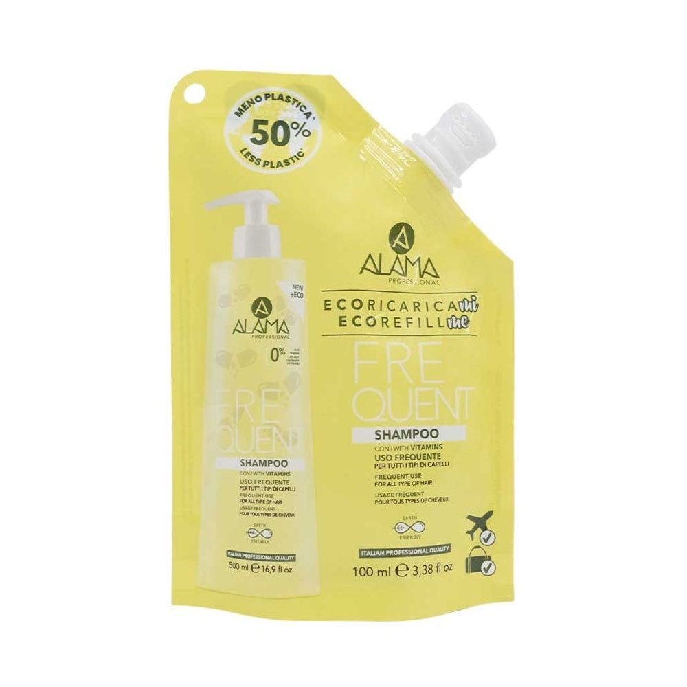 Alama Frequent - Eco rezerve Șampon utilizare frecventă format de călătorie, 100 ml