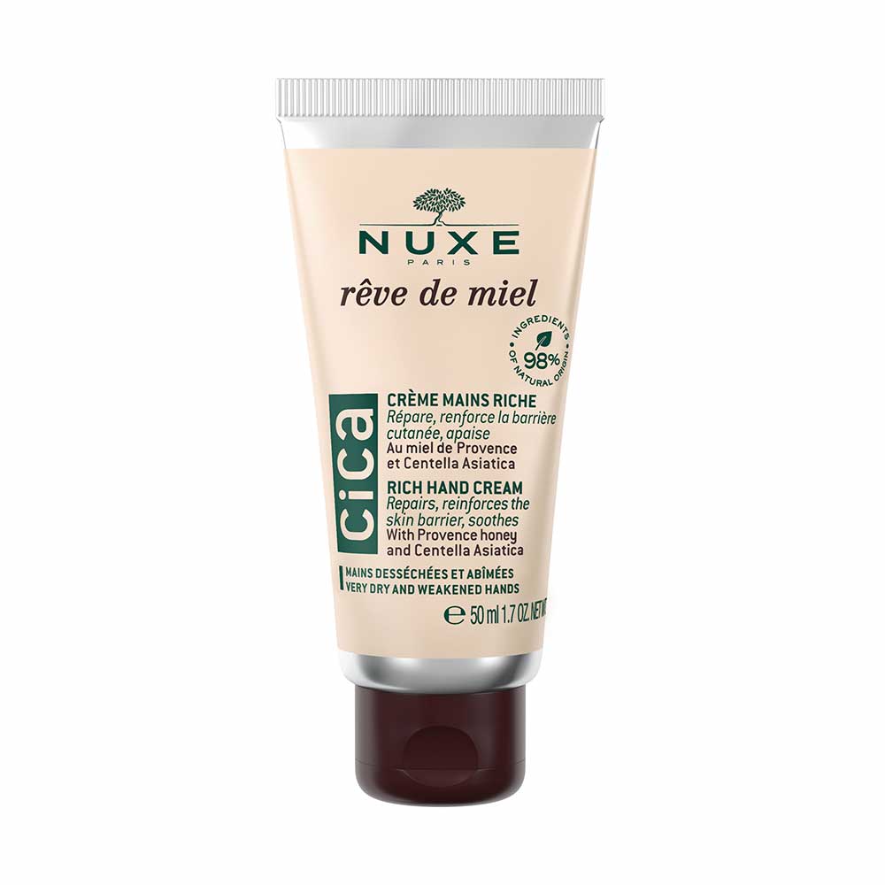 NUXE Reve de Miel - Cremă de mâini CICA reparatoare și fortifiantă 50 ml