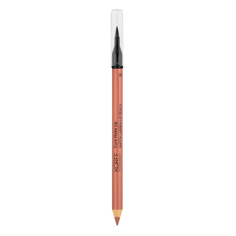 KORFF Cure Make Up – Creion de buze cu pensulă, nuanța 01, 1,08 g