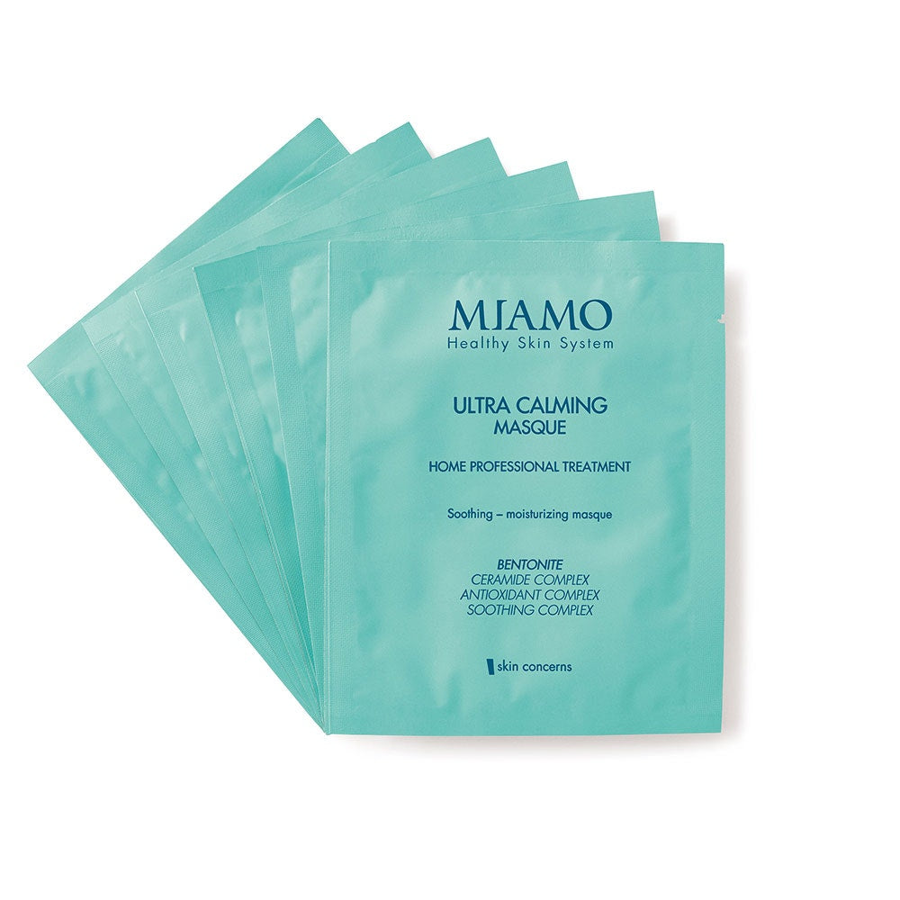 MIAMO Ultra Calmin g Masque Mască hidratantă și calmantă, 6 x 10 ml