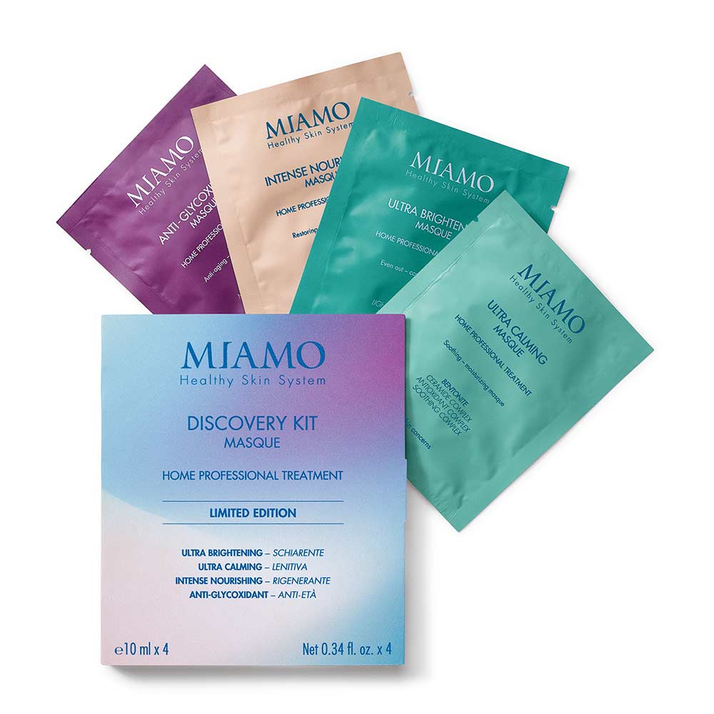 MIAMO Discovery Kit Masque Maschere in cremă Limited Edition, 4 x 10ml