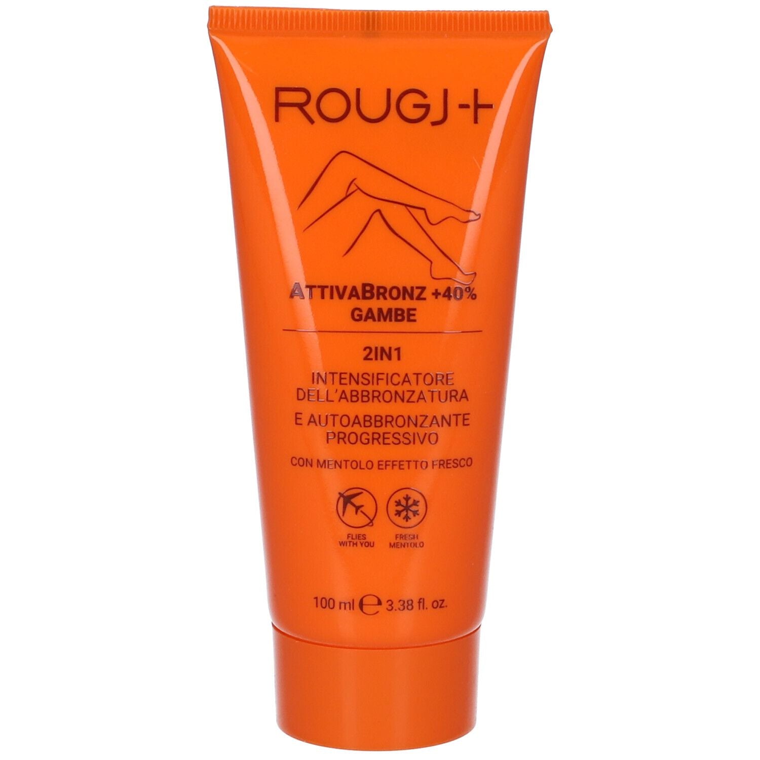 ROUGJ Autobronzant pentru picioare cu activator, 100 ml