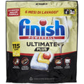 FINISH Ultimate Plus – capsule pentru mașina de spălat vase, Lămâie, 115 capsule