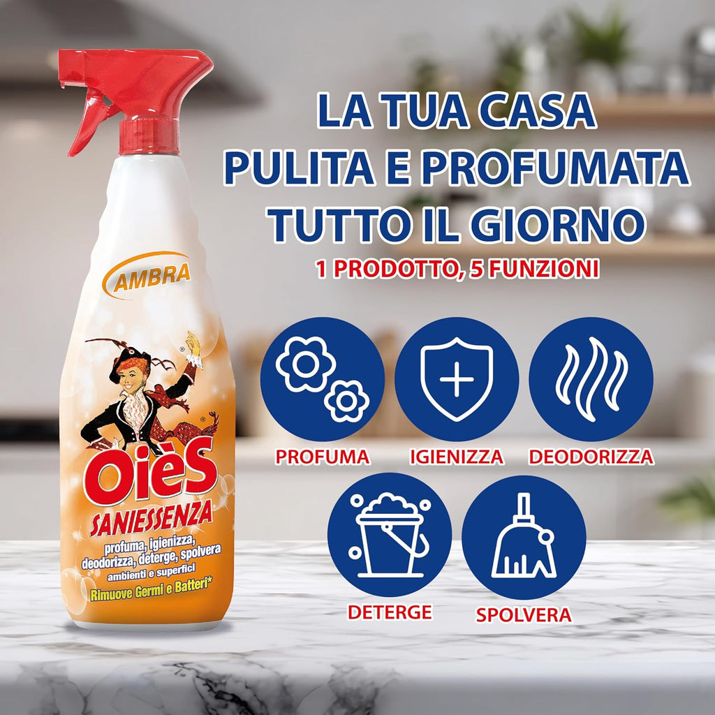 OIES Degresant profesional parfumat Ambra, 750 ml