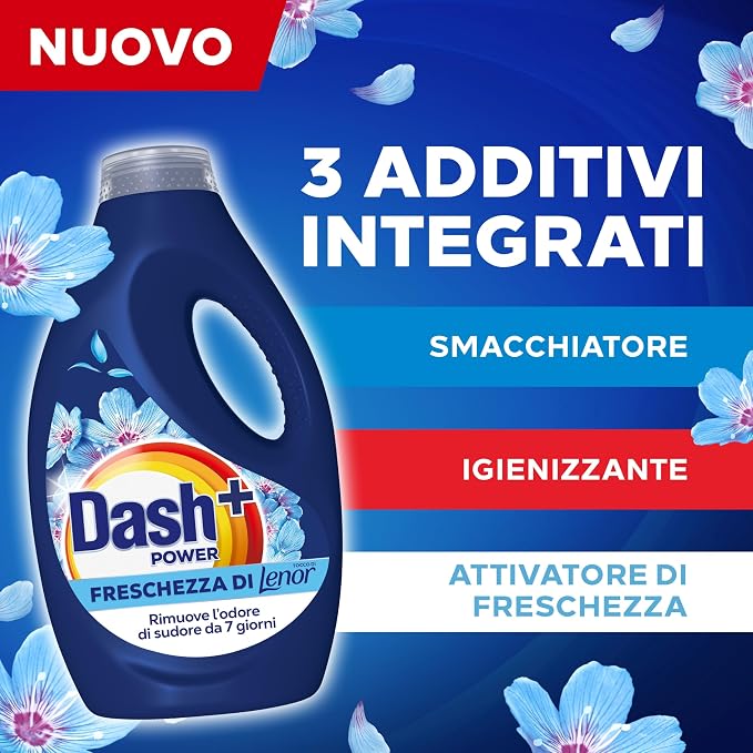 DASH Power Pods Freschezza di Lenor – detergent capsule pentru rufe