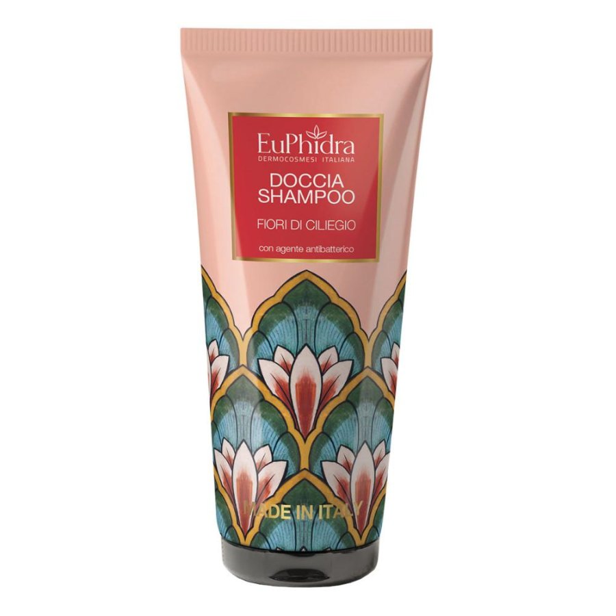 EUPHIDRA Gel de Duș și Șampon cu Flori de Cireș, 200 ml
