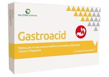 AQUA VIVA Nutrifarma - Gastroacid Supliment pentru aciditate și reflux, 20 comprimate masticabile