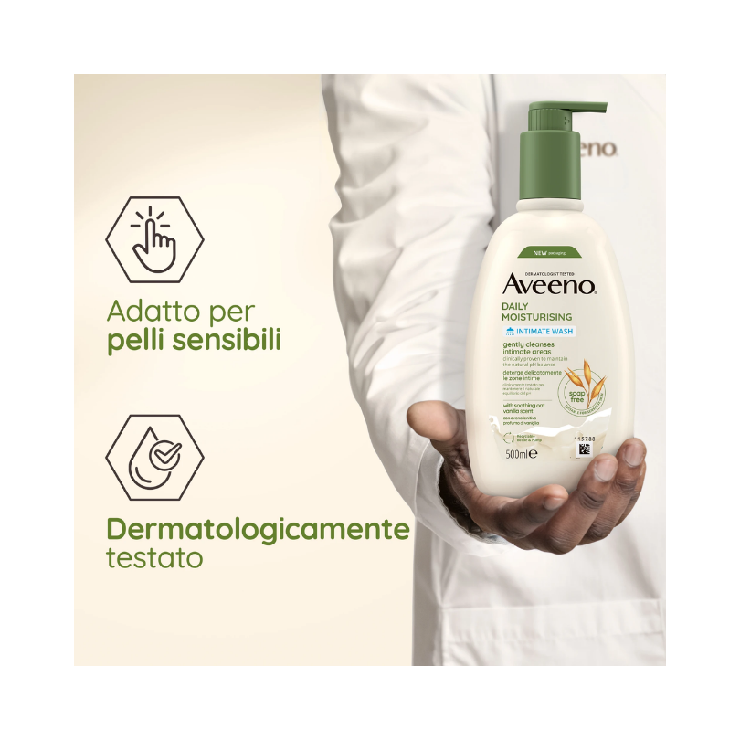 Daily Moisturising – Intimate Gel with Vanilla Scent, 500ml