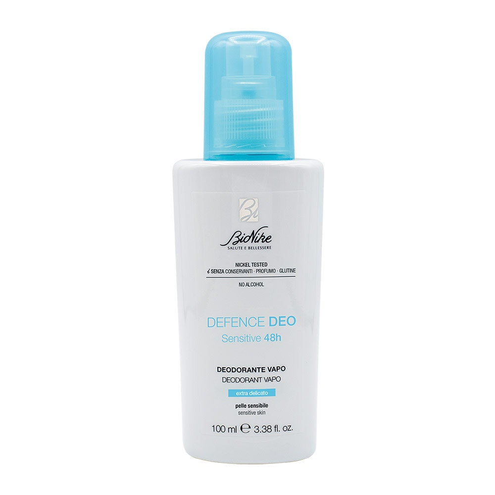 Deodorant BIONIKE Defence Deo Sensitive 48H, 100 ml, spray, pentru piele sensibilă, unisex