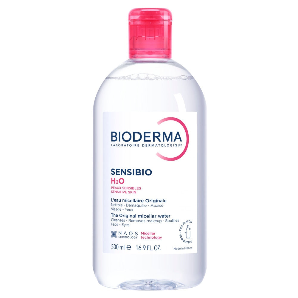 BIODERMA Sensibio H2O Apă micelară pentru față și ochi, piele sensibilă, 500 ml