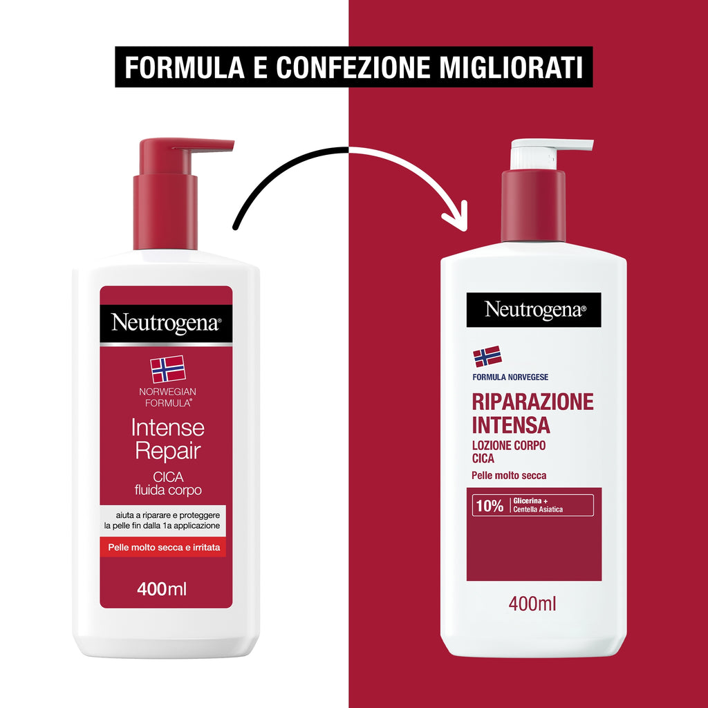 NEUTROGENA Cremă hidratantă pentru corp, confort intens pentru piele foarte uscată, 300ml