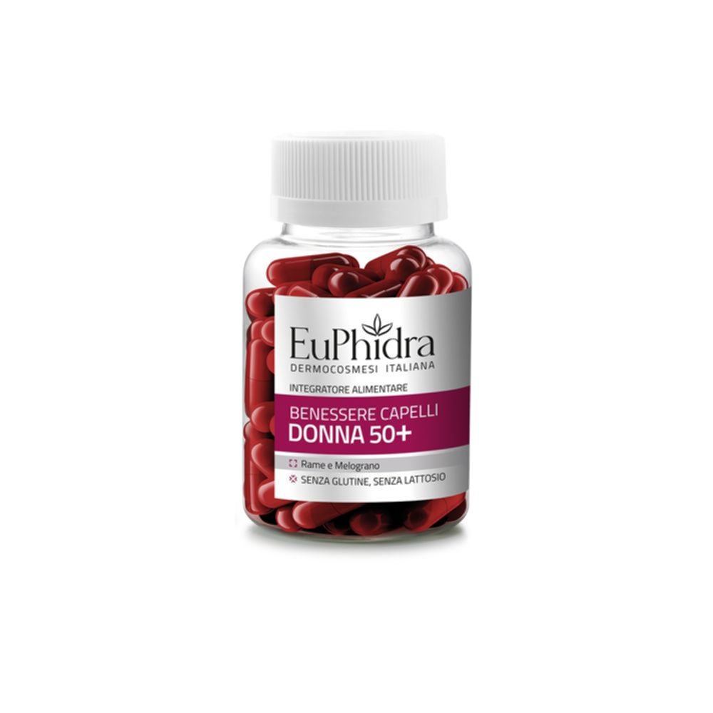 EUPHIDRA Capelli D Supliment pentru Păr, 60 capsule