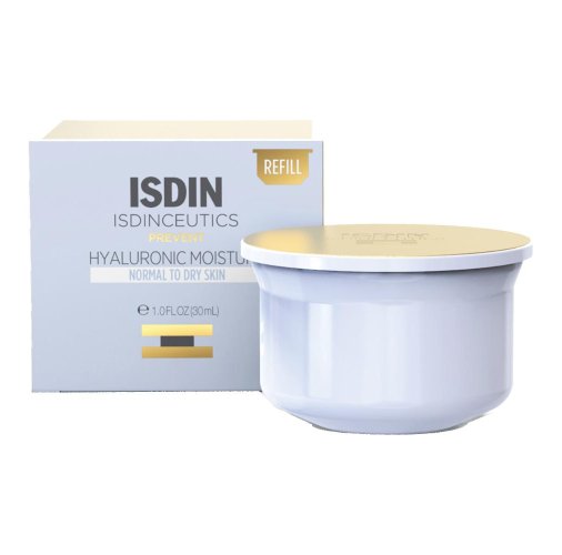 ISDINCEUTICS Hyaluronic Moisture Normal to Dry – Refill cremă hidratantă, 50 ml