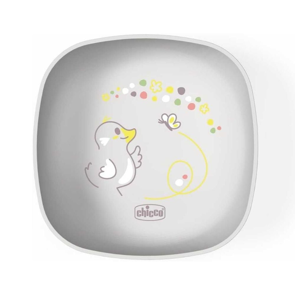 CHICCO Ciotola Coperchio 6M+ Gri