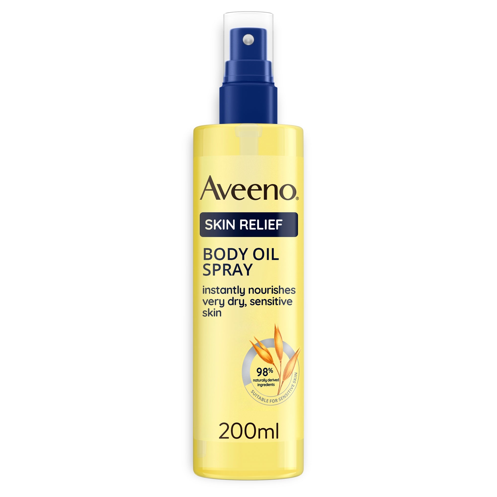AVEENO Skin Relief - Ulei spray pentru corp, piele foarte uscată și sensibilă, 200 ml