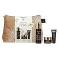 APIVITA Set cadou Queen cu Ser anti-age intensiv și fermizant 30ml + Mini cremă facială cu textură lejeră 15ml + Mini cremă anti-age și revitalizantă pentru conturul ochilor 5ml