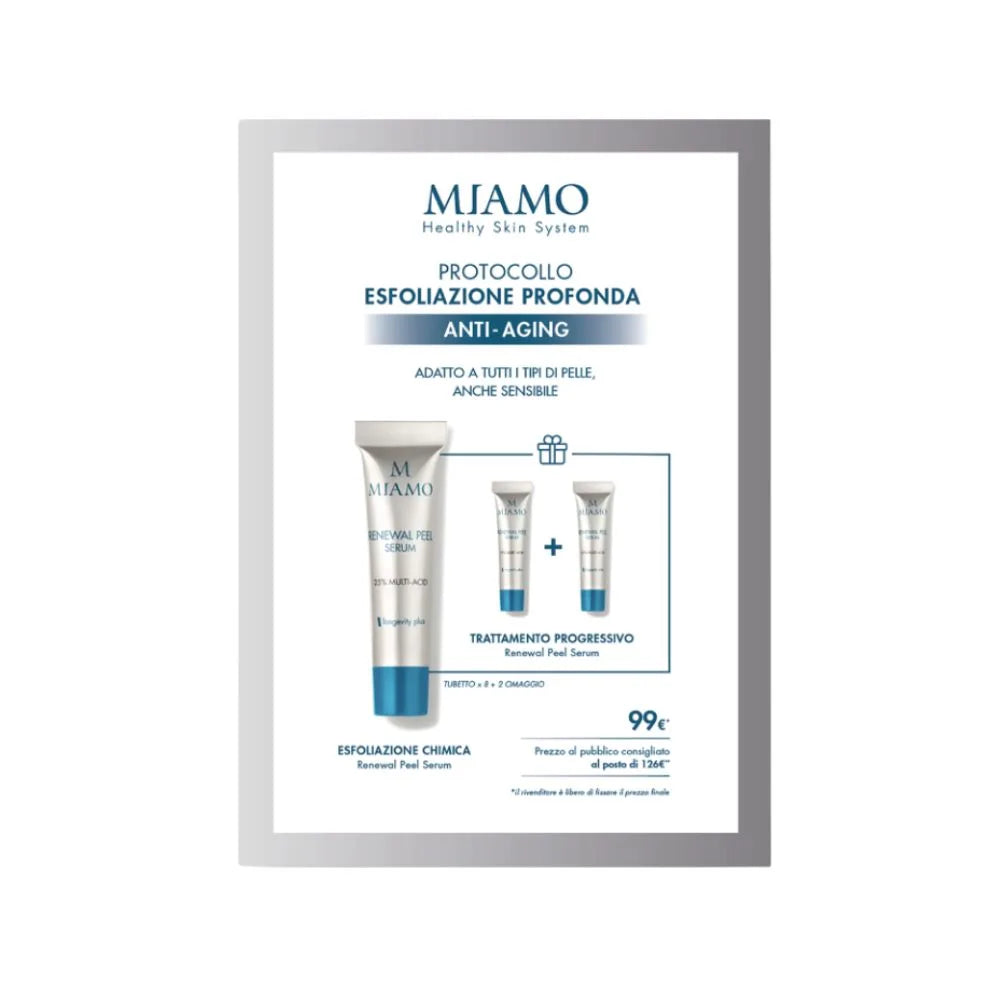 MIAMO Protocol de exfoliere profundă anti-îmbătrânire Renewal Peel Serum