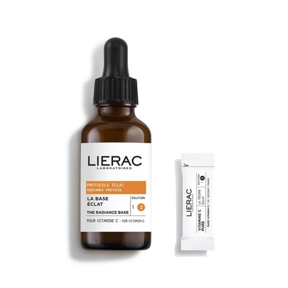 LIERAC Protocol Luminosity – Ser concentrat cu 20% vitamina C, 30 ml + 14 plicuri