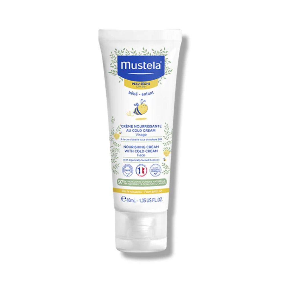 MUSTELA Cremă nutritivă pentru față cu Cold Cream, pentru piele uscată, 40 ml