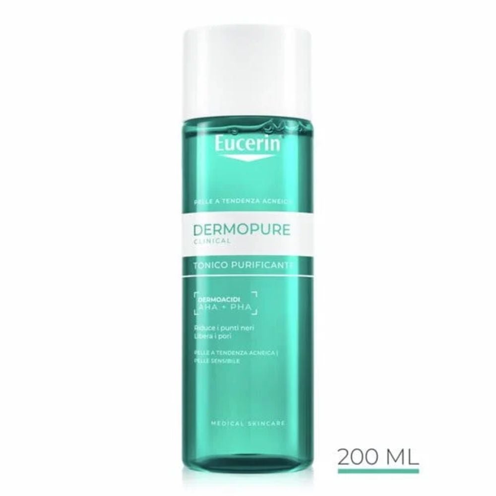 EUCERIN DermoPure Clinical Tonic purifiant pentru ten gras cu tendință acneică 200 ml