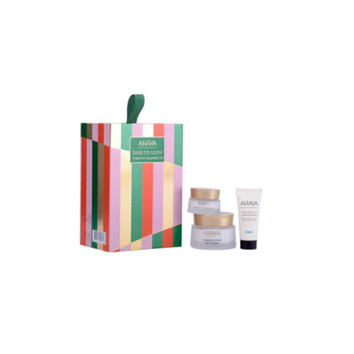 AHAVA Hyaluronic Happiness – Set cadou cu acid hialuronic, 3 buc.