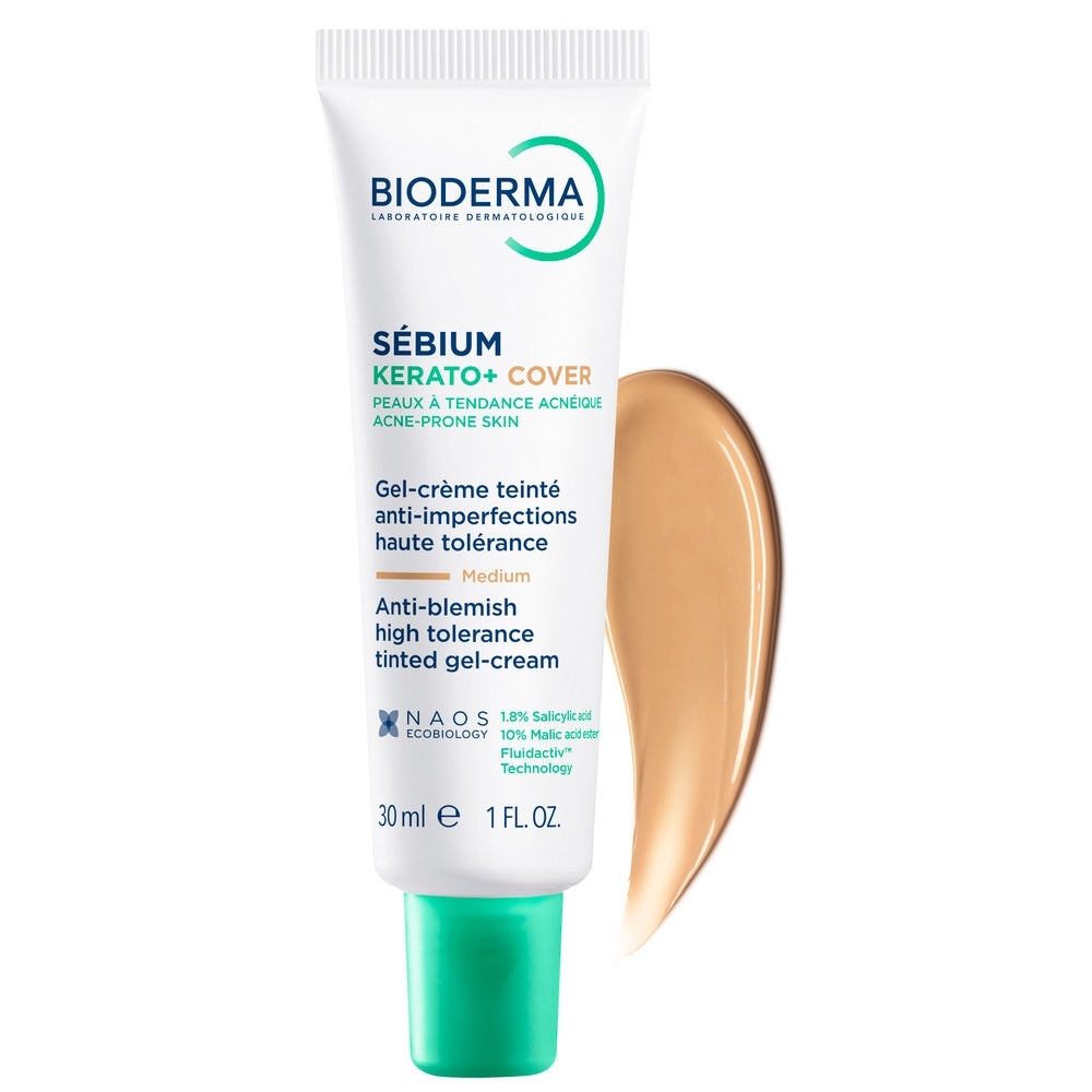 BIODERMA Sébium Kerato+ – Gel-cremă anti-imperfecțiuni, 30 ml