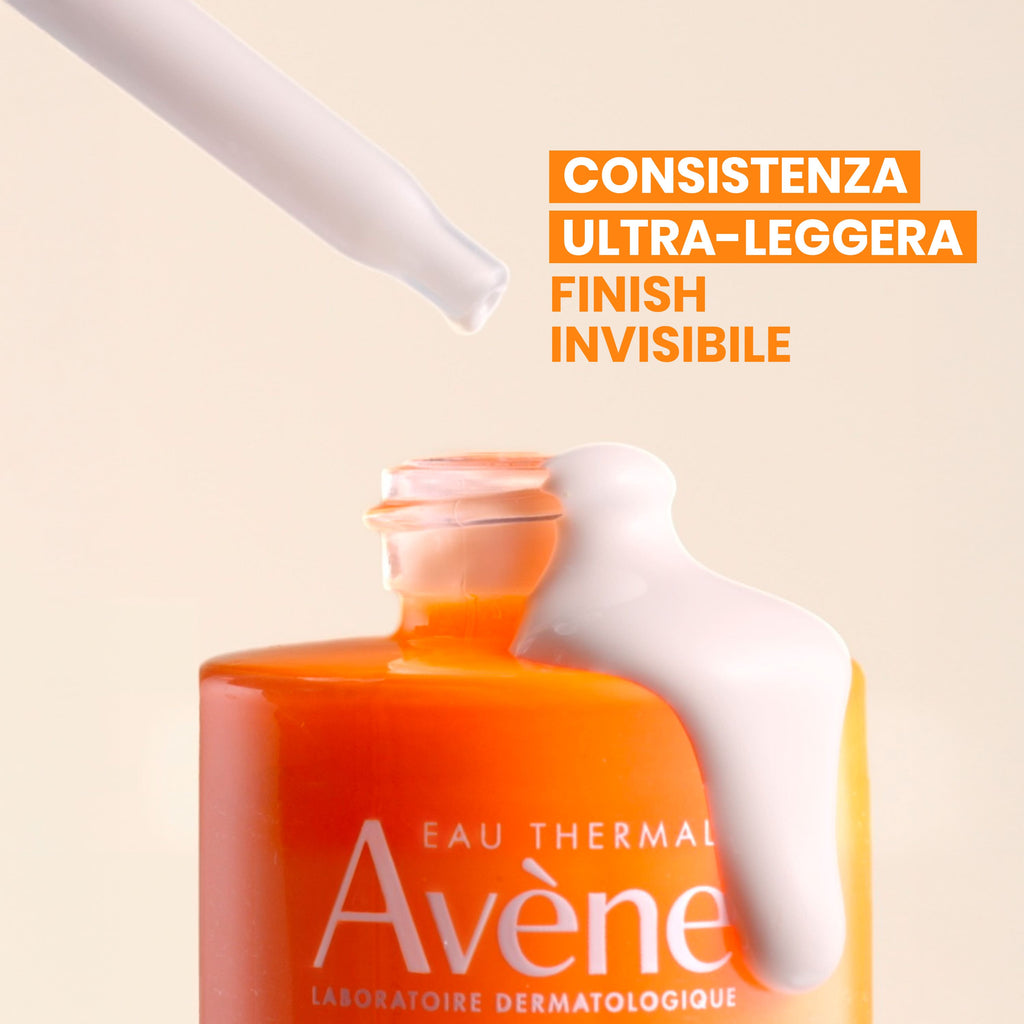 AVÈNE Ultra Serum SPF50+ Ser solar hidratant pentru față, 30 ml